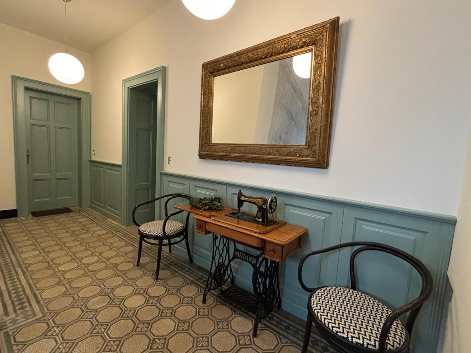 Art Nouveau Apartment With Garden In Pisek Экстерьер фото